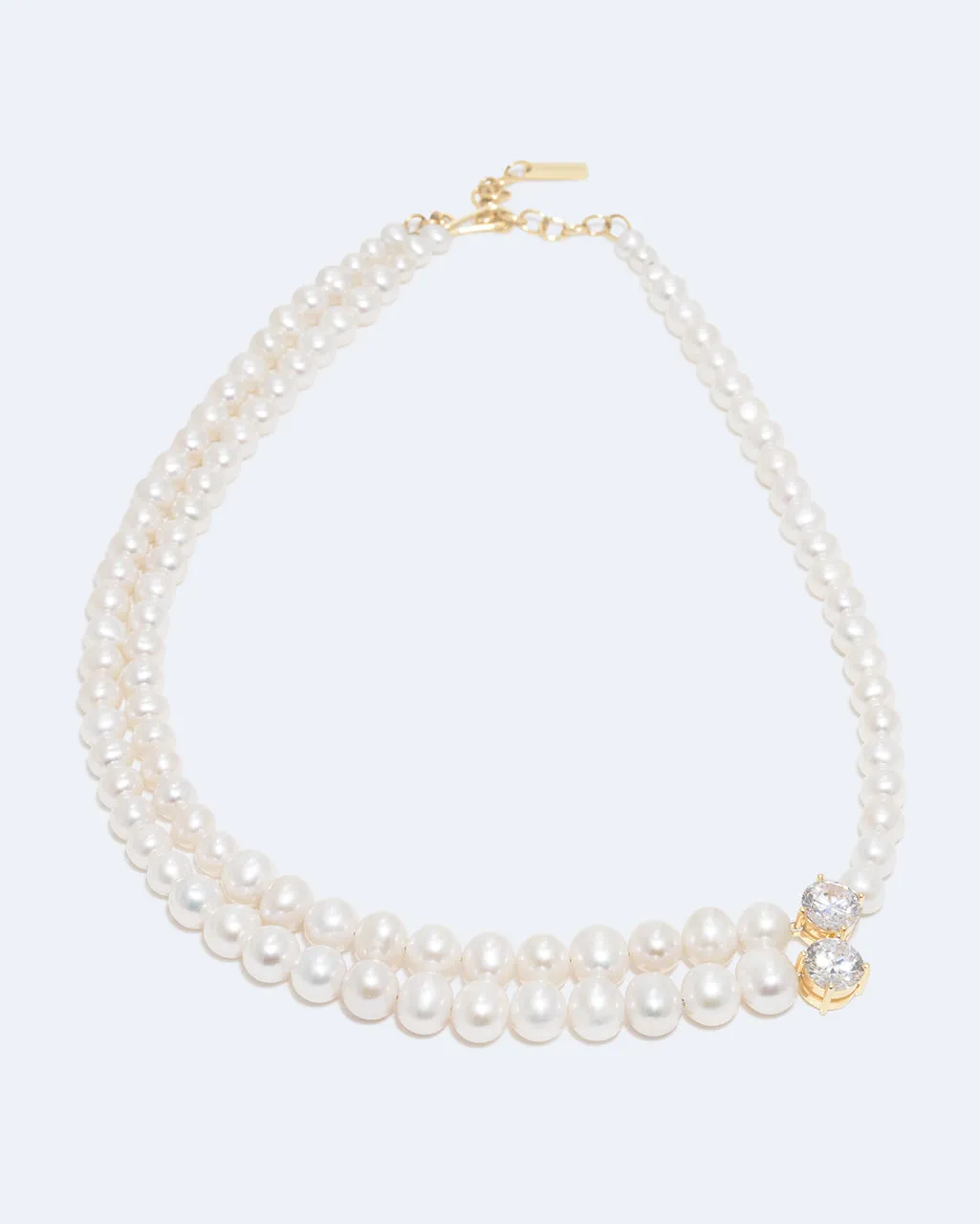 Completedworks The Light of the Past collier perles zirconia vermeil