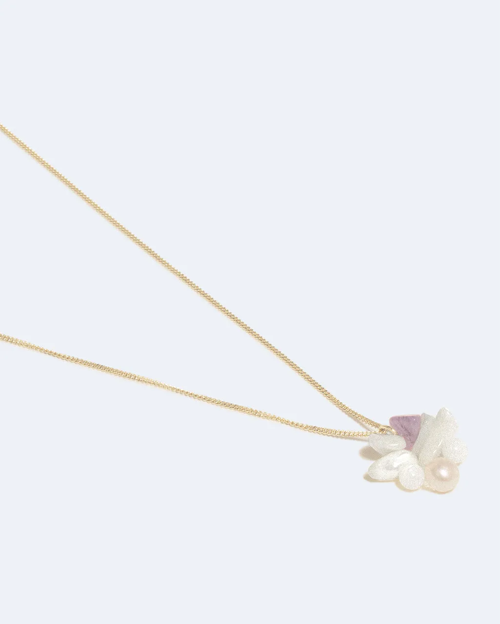 Completedworks Unnecessary Drama collier perle améthyste vermeil
