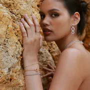 Astrid & Miyu Essential bague empilable argent fin