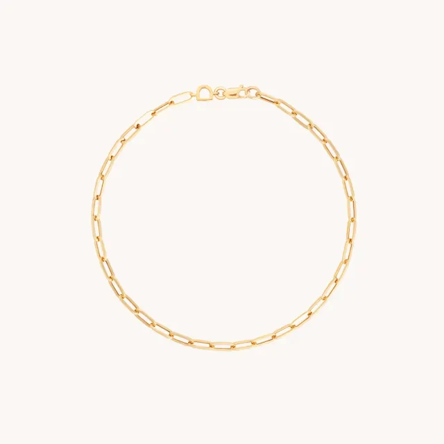 Astrid & Miyu Piccadilly Story Chain bracelet or massif