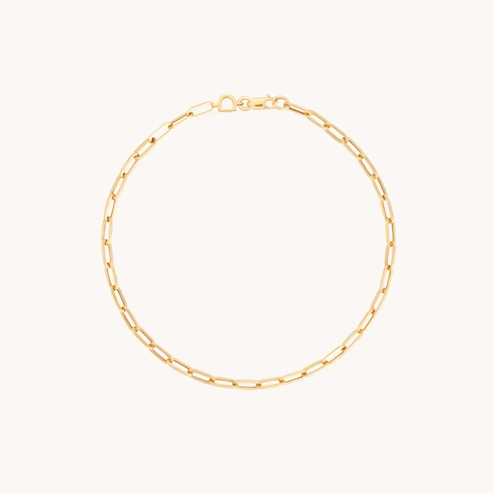 Astrid & Miyu Piccadilly Story Chain bracelet or massif