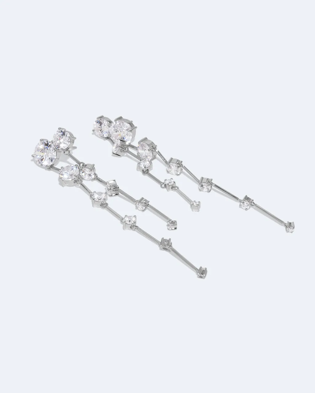 Completedworks Memory Lane boucles argent zircon