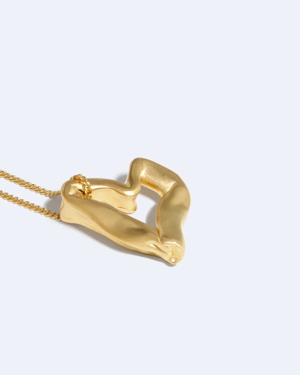 Completedworks Heart Metaphor collier pendentif vermeil