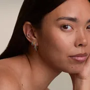 Astrid & Miyu Illusion Essential ear cuff argenté