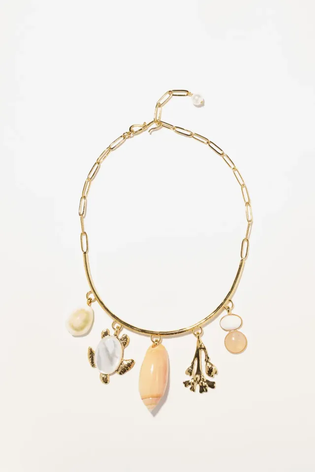 Philippe Ferrandis Corfou Charms and Shells collier coquillages