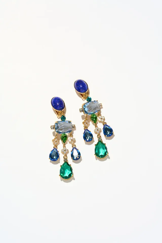 Philippe Ferrandis Castiglione boucles clips doré
