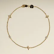 Astrid & Miyu Cosmic Star Chain bracelet doré étoile