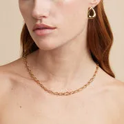 Astrid & Miyu Infinite collier chaîne doré maillons