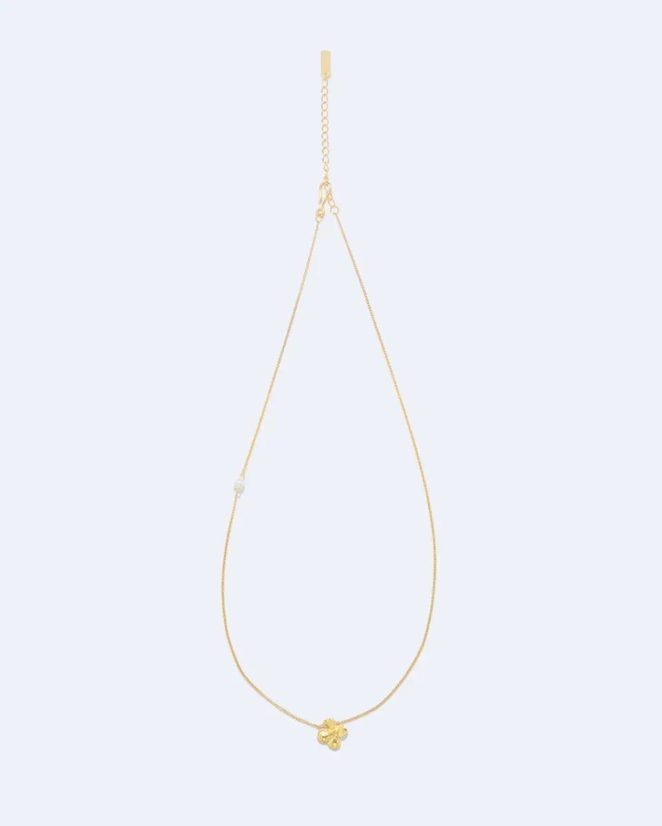 Completedworks Lucky Break collier perle plaqué or