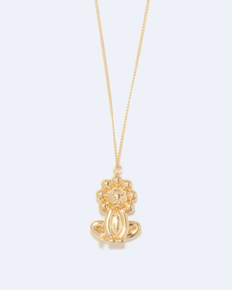 Completedworks Leo Zodiac collier pendentif doré Lion