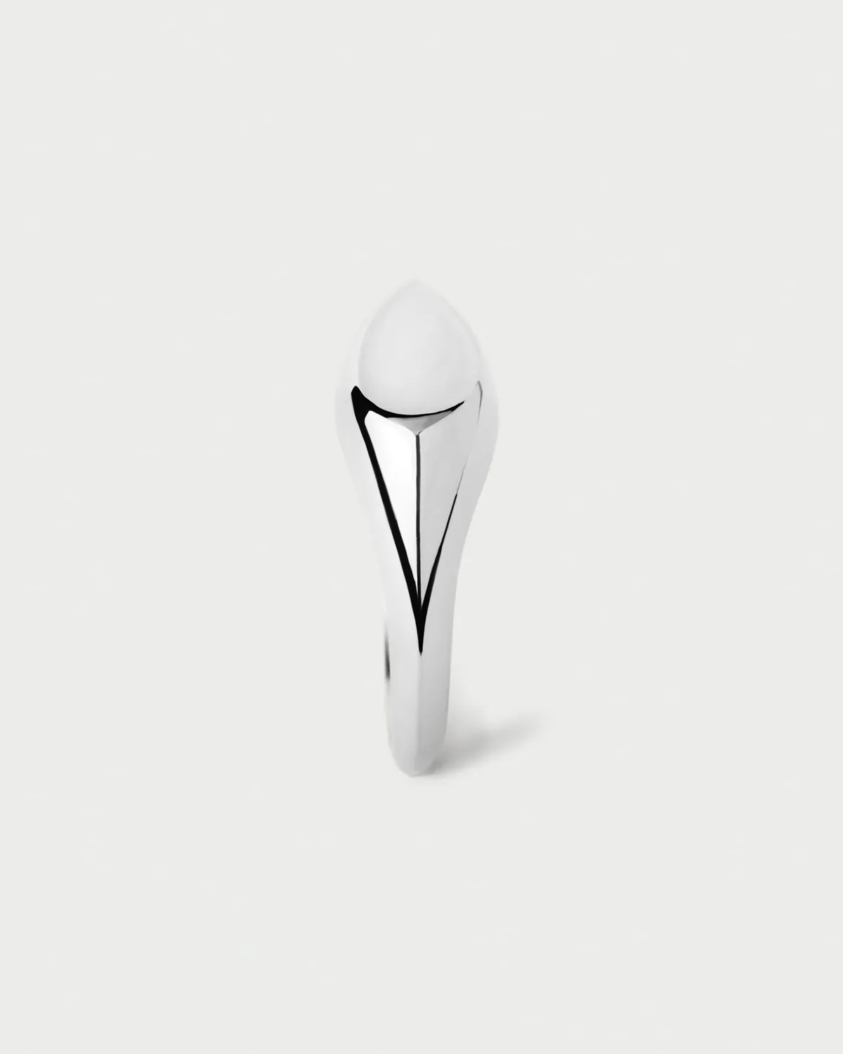 PDPAOLA Devi Stamp bague argent sans pierre