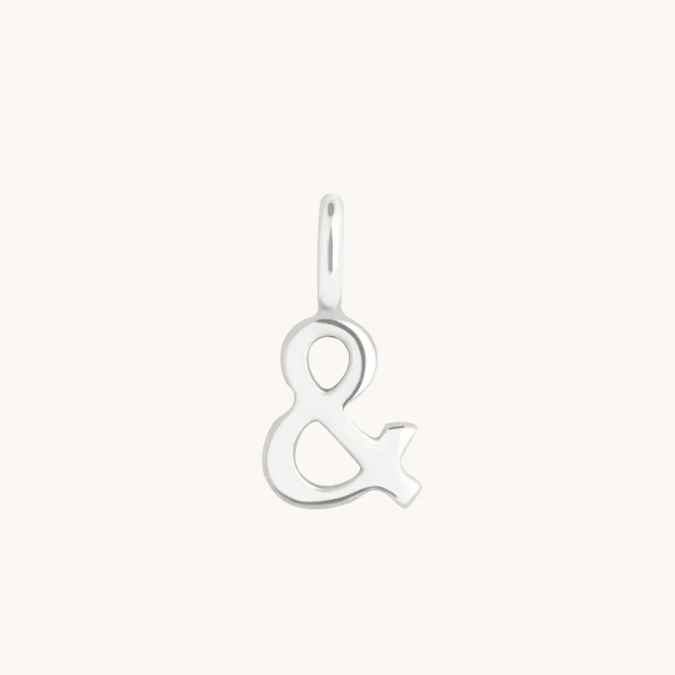 Astrid & Miyu Charm breloque or blanc 9 carats