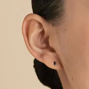 Astrid & Miyu Marquise clou piercing titane noir