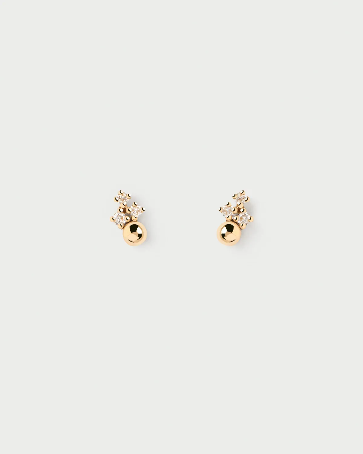 PDPAOLA Blake mono boucle d'oreille or diamants