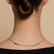 Astrid & Miyu Curb Chain rallonge collier or