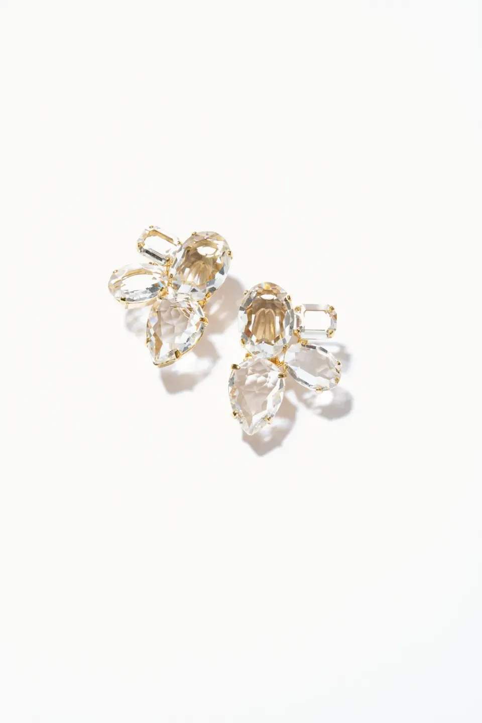 Philippe Ferrandis Fenice boucles clips quartz rose
