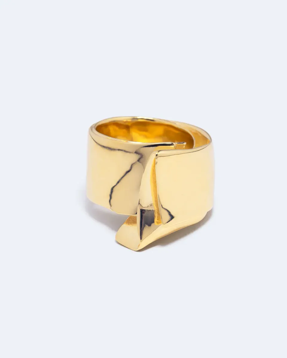 Completedworks Soggy Envelope bague plaqué or
