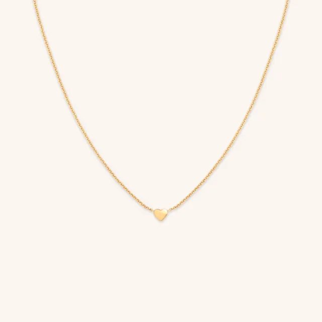 Astrid & Miyu Love Heart collier or cœur