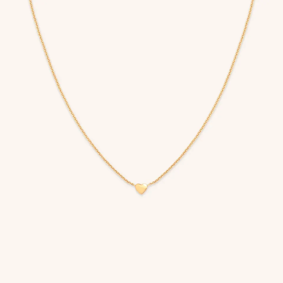 Astrid & Miyu Love Heart collier or cœur