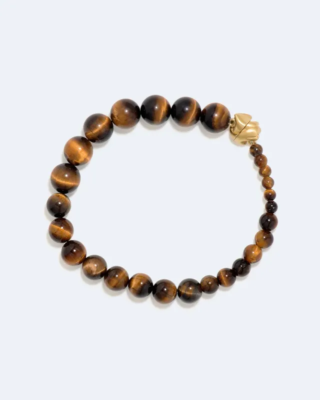 Completedworks Tidelands bracelet oeil de tigre doré