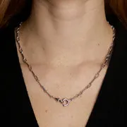 Astrid & Miyu Hardware Chain collier argent maillons