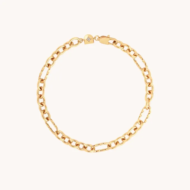 Astrid & Miyu Bold Chain bracelet or gros maillons