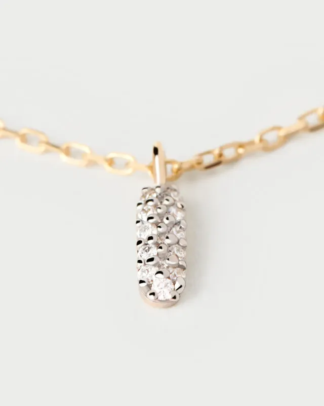 PDPAOLA Pop collier diamants or 0,04 ct