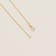 Astrid & Miyu Marylebone collier chaîne or massif