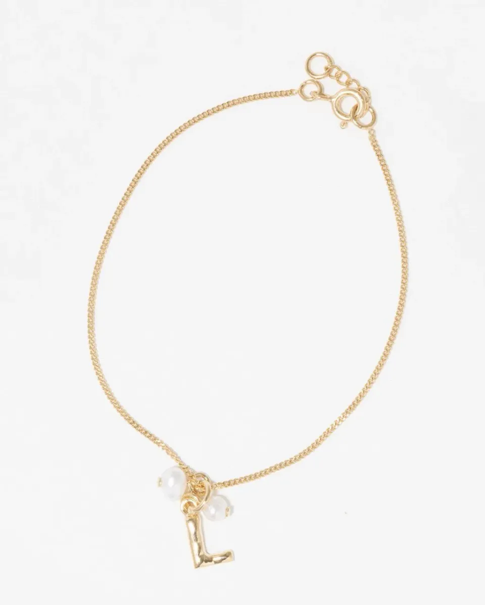 Completedworks Classicworks L bracelet vermeil perle