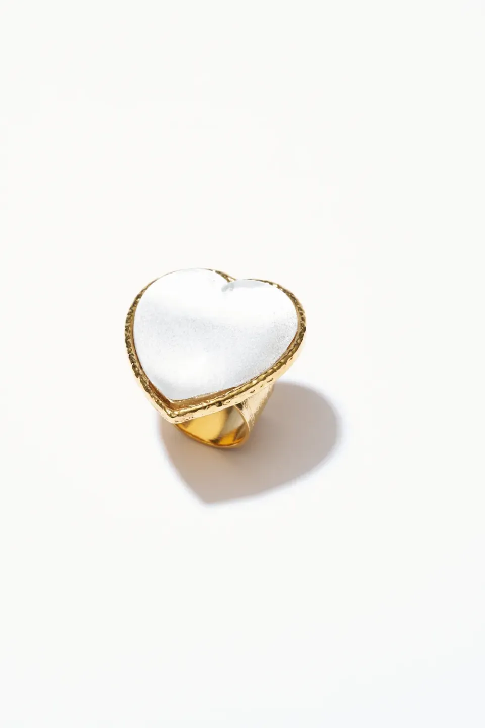 Philippe Ferrandis Break My Heart bague grand cœur réglable