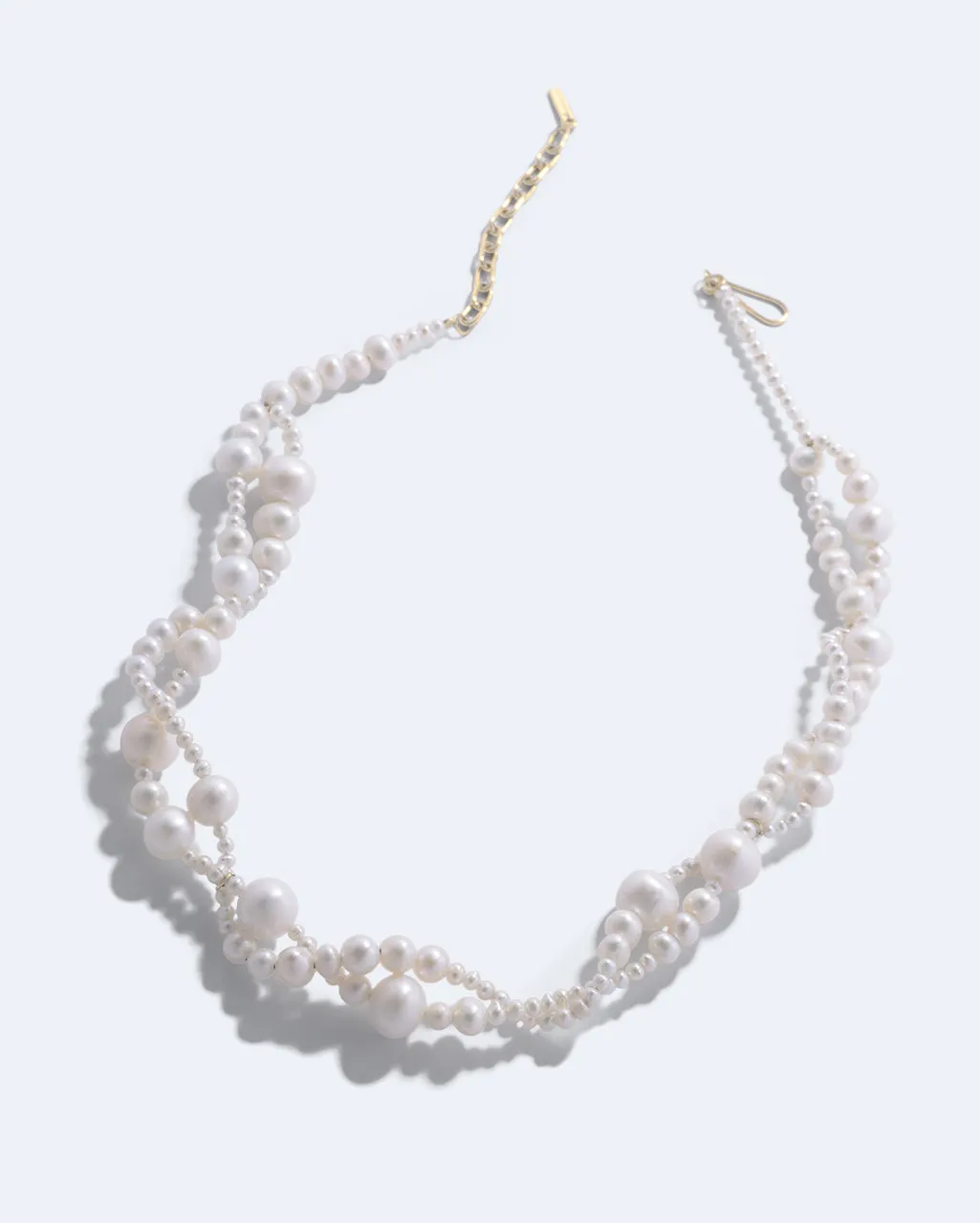 Completedworks Edo collier perle vermeil or