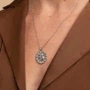 Astrid & Miyu Gemini Bold collier argent gémeaux