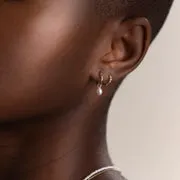 Astrid & Miyu Diamond Triology anneau piercing or massif
