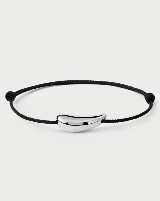 PDPAOLA Orbit bracelet cordon argent 11,5 cm
