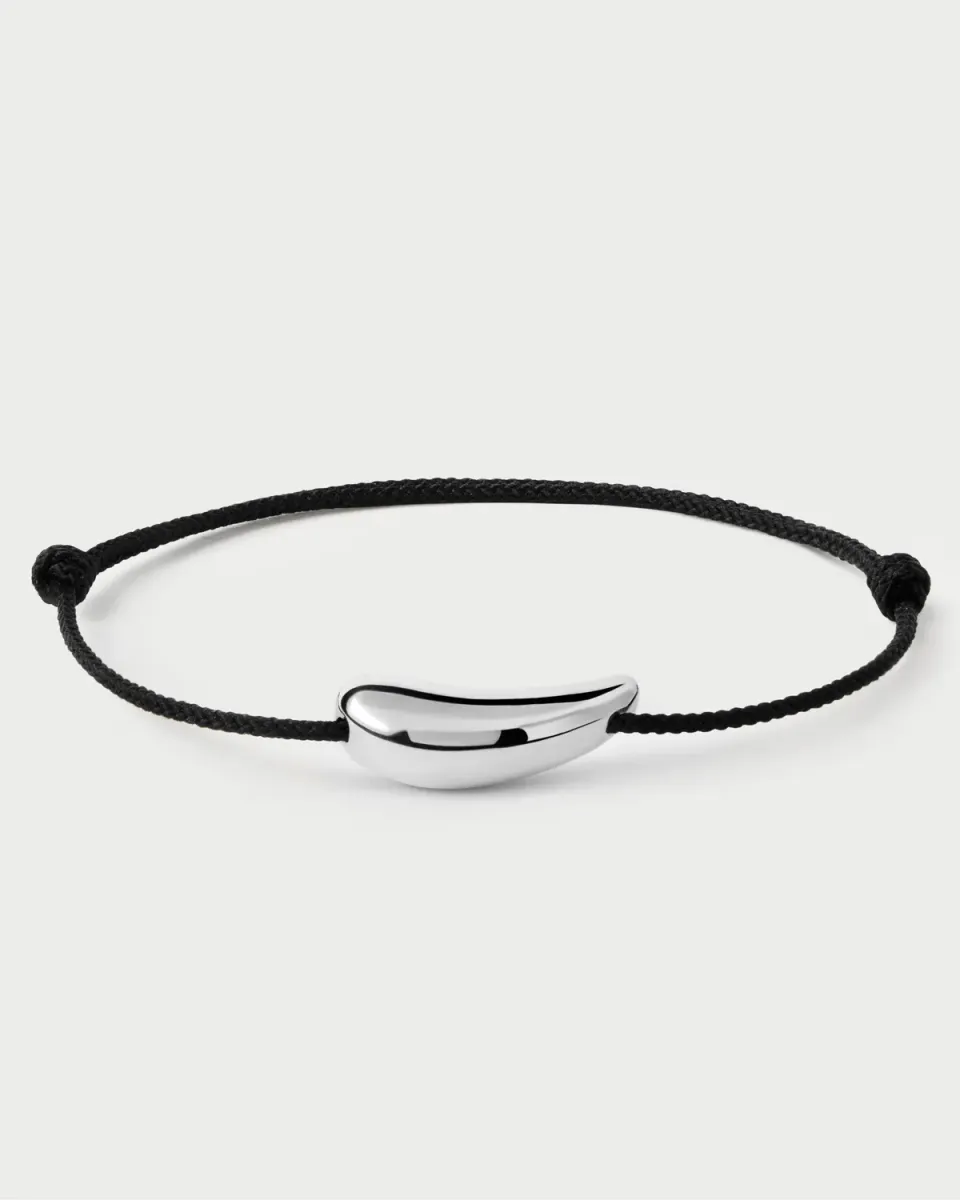 PDPAOLA Orbit bracelet cordon argent 11,5 cm