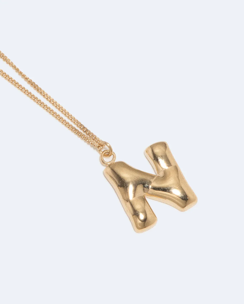Completedworks Classicworks N collier lettre doré