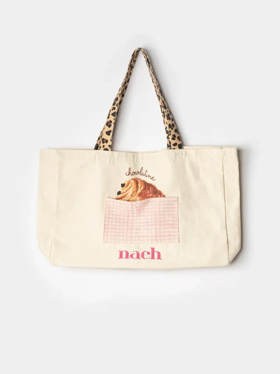 Nach chocolatine tote bag sac 34x48 cm