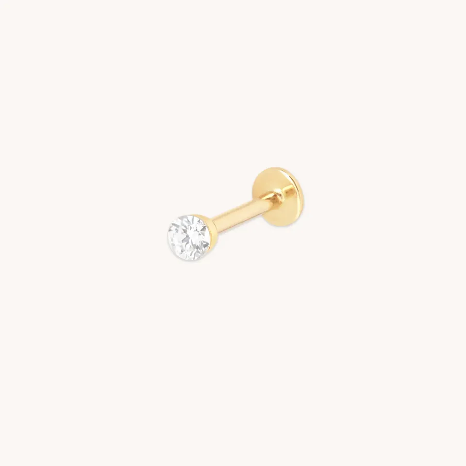 Astrid & Miyu Floating Diamond Large piercing or massif