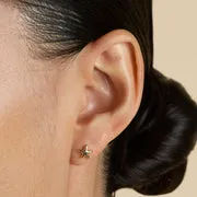 Astrid & Miyu Star Large piercing clou or massif étoile