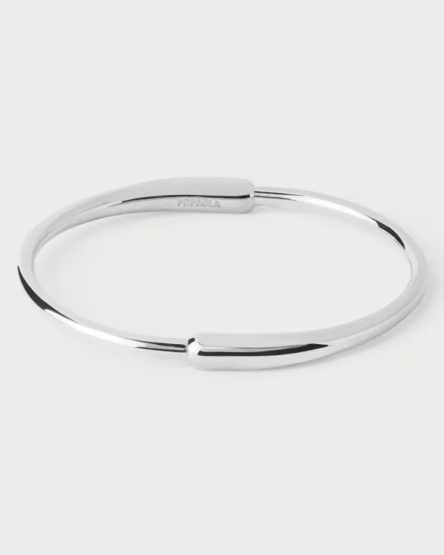 PDPAOLA Loop jonc argent taille S 17,22 g