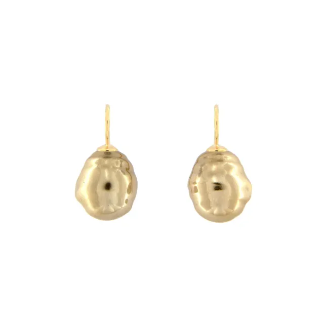 Philippe Ferrandis Baléares Mini Pearly Pear dormeuses perles verre