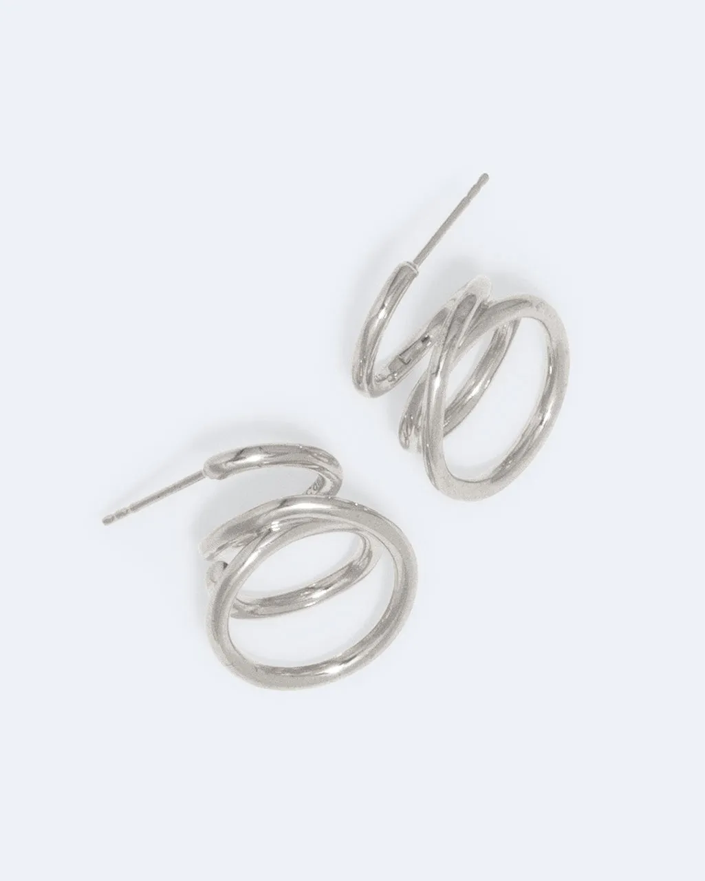 Completedworks Flow boucles d'oreilles argent recyclé