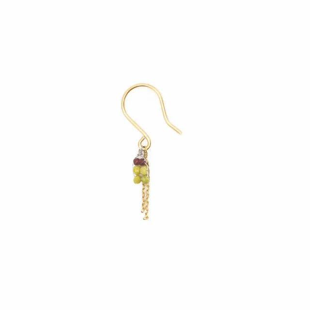 Le Fourbi de Capucine FDC46E boucles d'oreille quartz