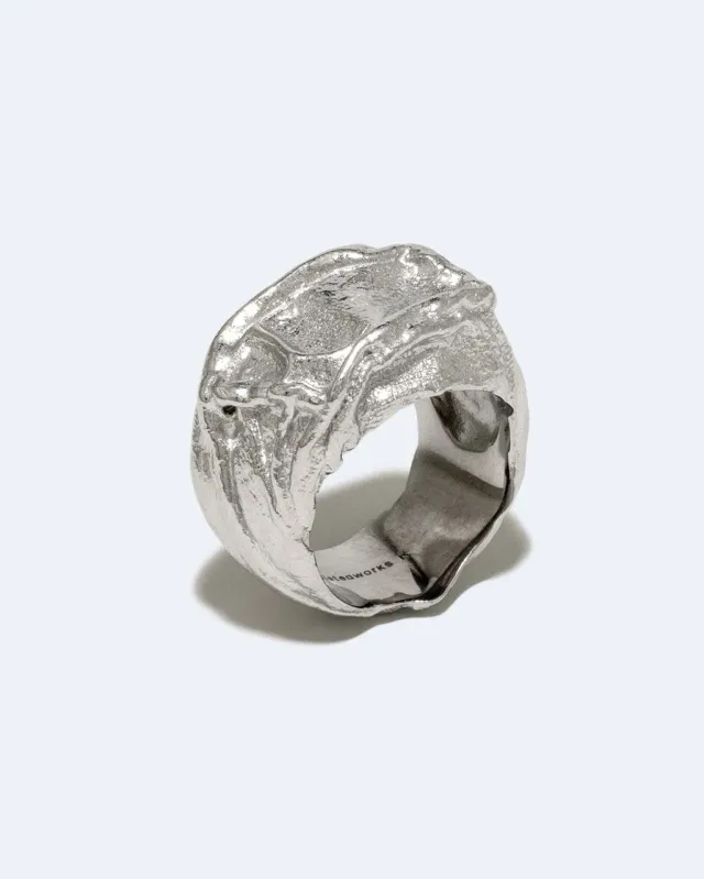Completedworks Blimey bague argent rhodié homme