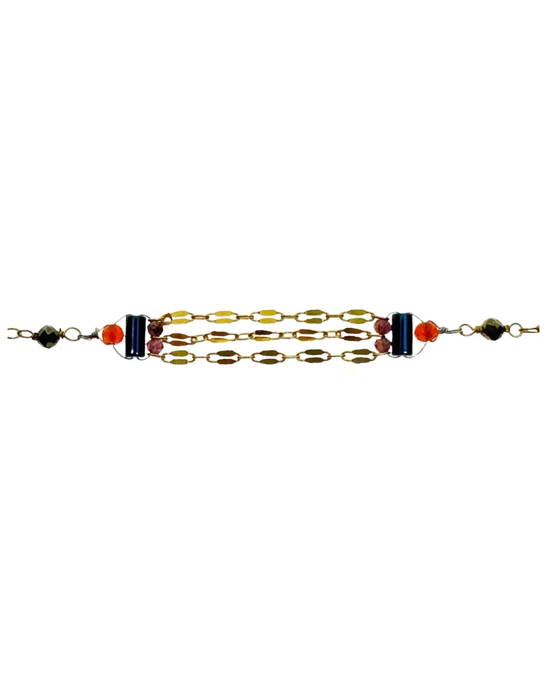Le Fourbi de Capucine BL5 bracelet pyrite doré