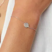 Astrid & Miyu Zodiac Taurus bracelet argent taureau
