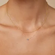 Astrid & Miyu Alexandrite Marquise collier or massif