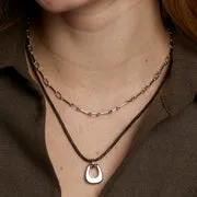 Astrid & Miyu Hardware Chain collier argent maillons