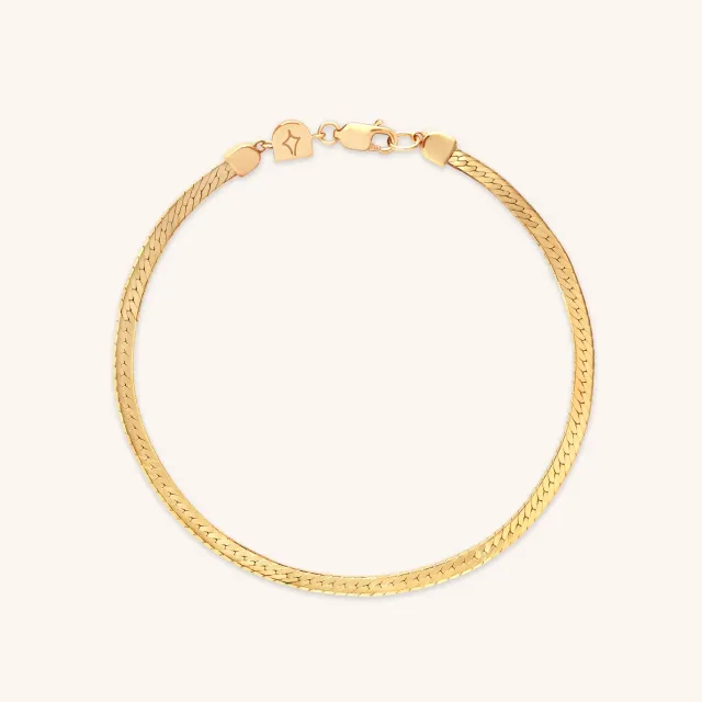 Astrid & Miyu Essential Snake Chain bracelet or serpent