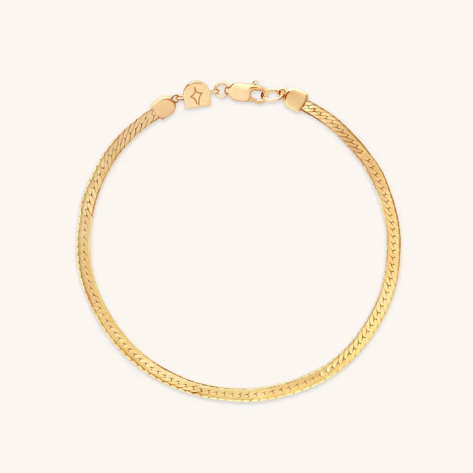 Astrid & Miyu Essential Snake Chain bracelet or serpent